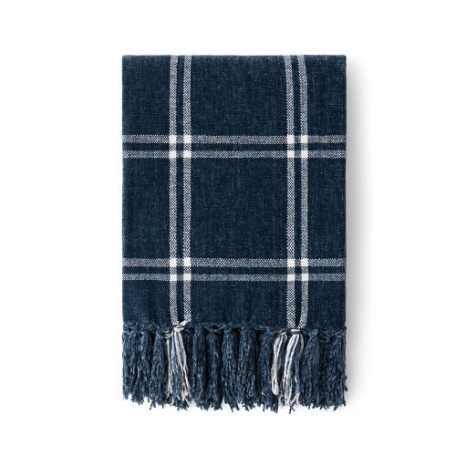 EverGrace Chenille Throw Blanket & Reviews | Birch Lane