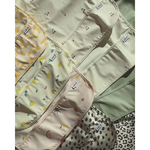 Smock Bib / 2 Pack / Cherry