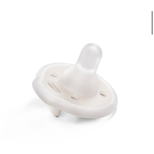 babypace breast-like pacifier 0-12 mo single - pearl | mōmi