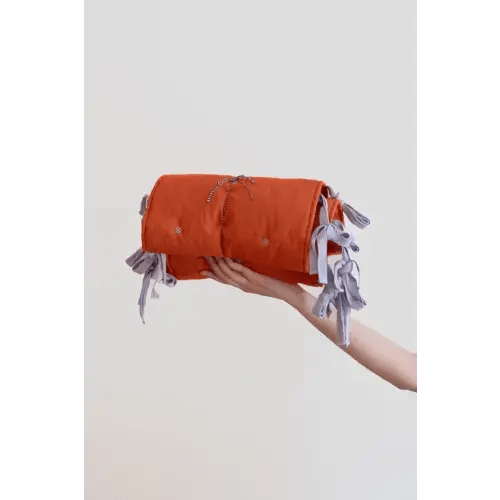 Bandbook Crib Bumper - Paprika | Khaneh Store