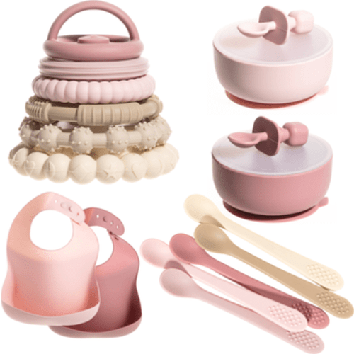 Silicone Baby Essentials Set 17-Piece