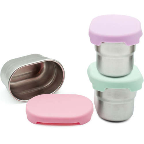 Stainless Steel Dip Containers – Set of 3 (2.7 oz)