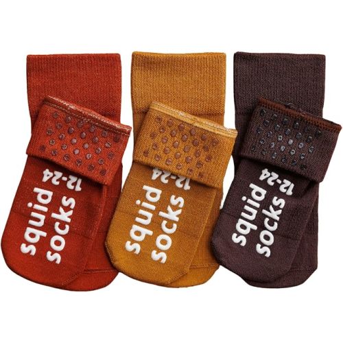 squid socks Viscose from Bamboo Socks | 0-6M, 6-12M, 12-24M, & 2T-3T | Socks that Stay On