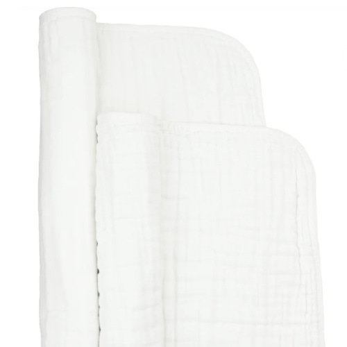 Cloud Muslin™ Burp Cloth 2 Pack - White