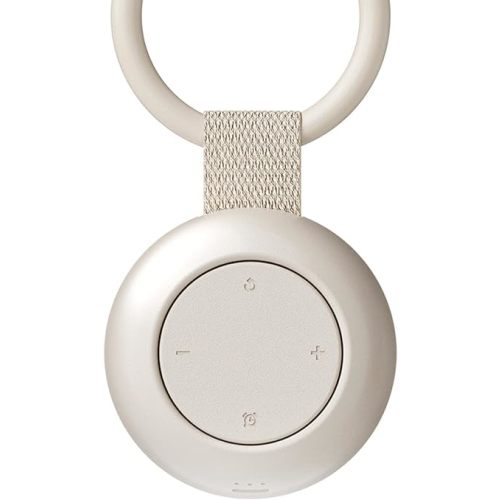 White Noise Machine for Sleeping Babies Adults, Portable Sound Machine with 21 Soothing Sounds, USB-C Rechargeable, Sleep Aid for Nursery Travel Office Gift, Auto-Off Timer, Memory Function(lightGray)