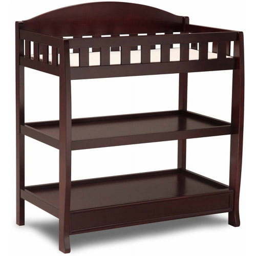 Delta Children Wilmington Changing Table with Pad,  Cherry