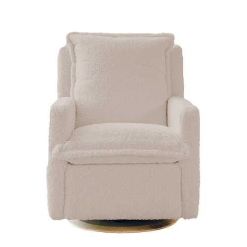 Flynn Recliner Swivel Glider - Sheepskin Linen