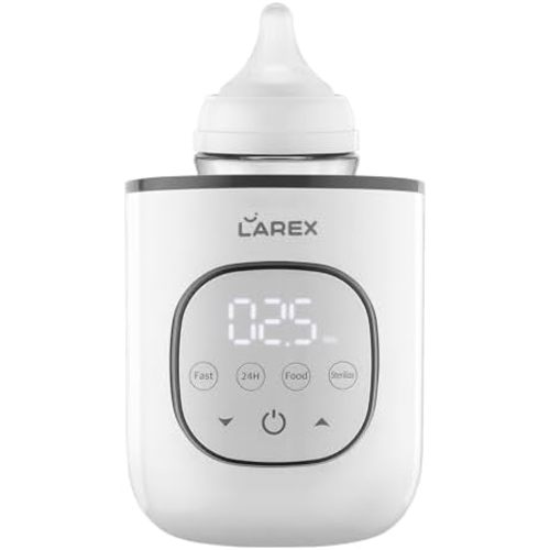 LAREX Bottle Warmer, Fast Baby Bottle Warmer for Breastmilk and Formula