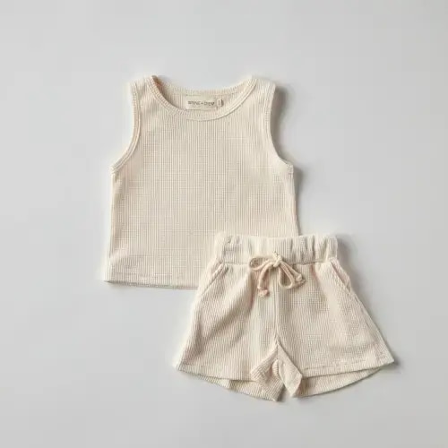 Madden Tank Set in Cream