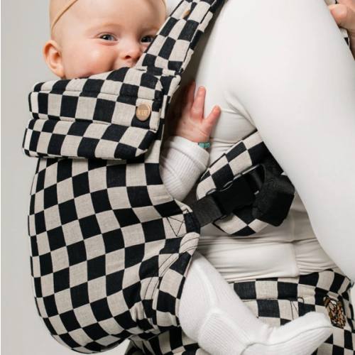 The Monarch Carrier - Ebony Check – Mabē