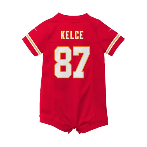 Travis Kelce Kansas City Chiefs Baby Red Nike Home Football Jersey
