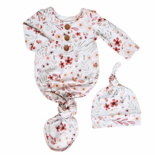 Printed Knot Gowns for Girls | Best Sellers