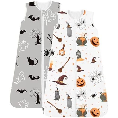 Baby Sleep Sack, 1.0 TOG Cozy Wearable Blanket, Soft Sleeping Bag with Zipper, Toddler Sleep Sack 0-3-6-12-24-3T