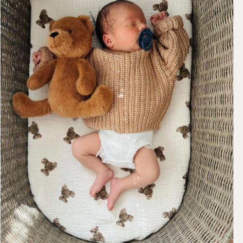 Baby Cotton Chunky Knit Sweater (nb-24m) – Olive and Cradle