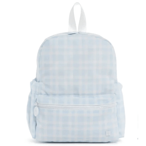 BLUE PIMLICO PLAID MINI BACKPACKER