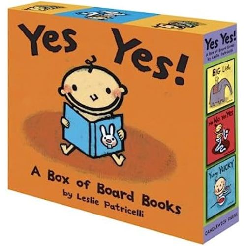 Yes Yes! A Box of Board Books (Leslie Patricelli board books)
