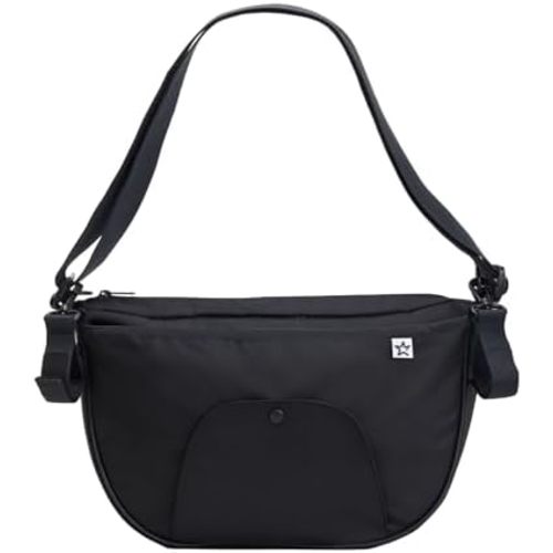 Tiny Twinkle Crossbody Diaper Bag with Portable Changing Pad|Easy Access Wipes Pocket with Multiple Compartments for Bottles