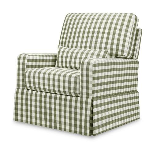 Namesake Crawford Pillowback Swivel Glider