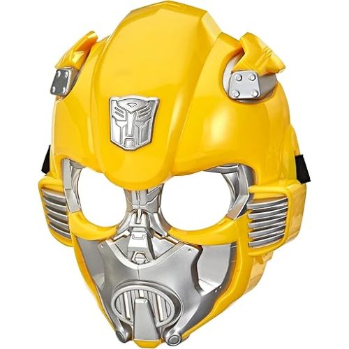 Transformers Toys Rise of the Beasts Movie Bumblebee Roleplay Costume Mask for Ages 5 and Up, 10-inch