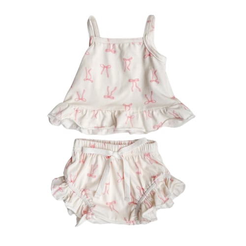 Summer Set | Pink Bows – Little and Fern