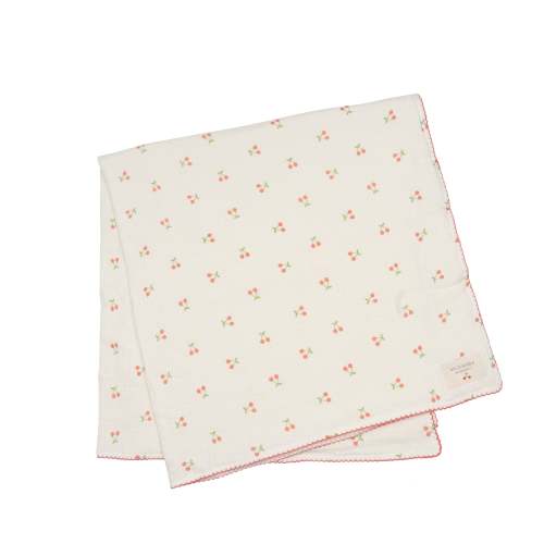 Embroidered Swaddle in Cherries – Wild Wawa