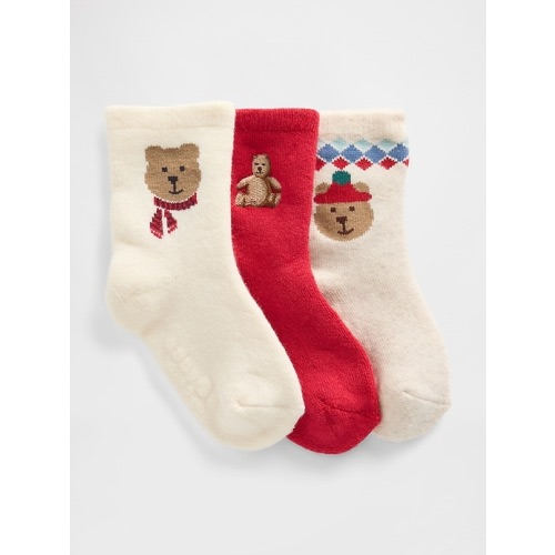 Baby Brannan Bear Socks (3-Pack)