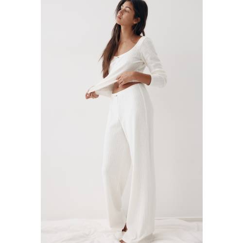 COTTON POINTELLE PAJAMAS