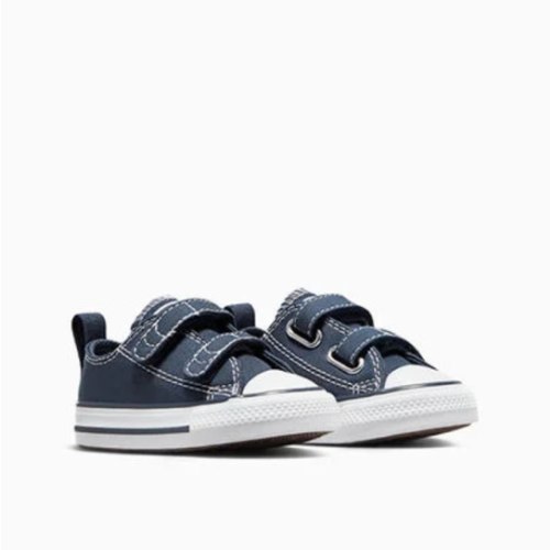 Chuck Taylor All Star Black Velcro Baby Shoe