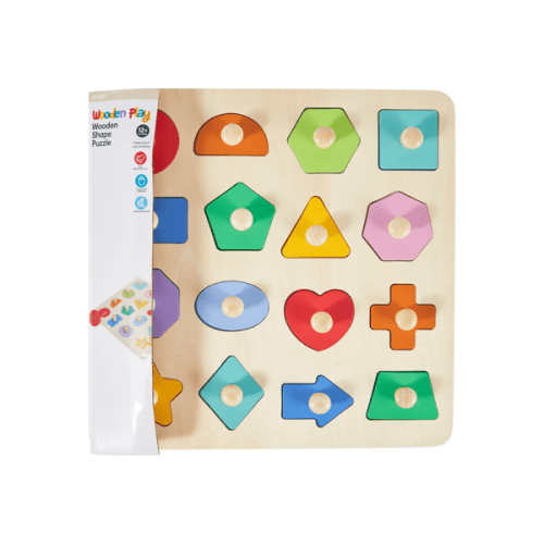 Wooden Shape Puzzle - Anko