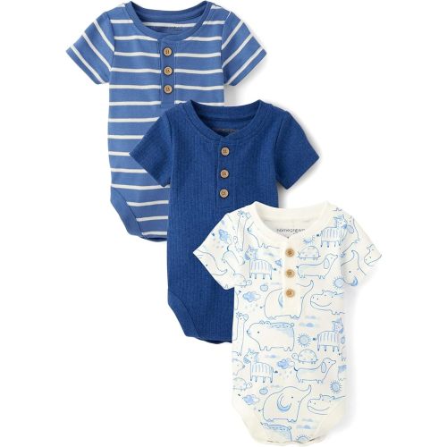 Gymboree Unisex Baby And Newborn Short Sleeve Bodysuits