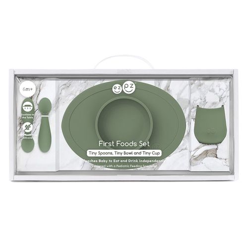 ezpz First Foods Baby Feeding Set