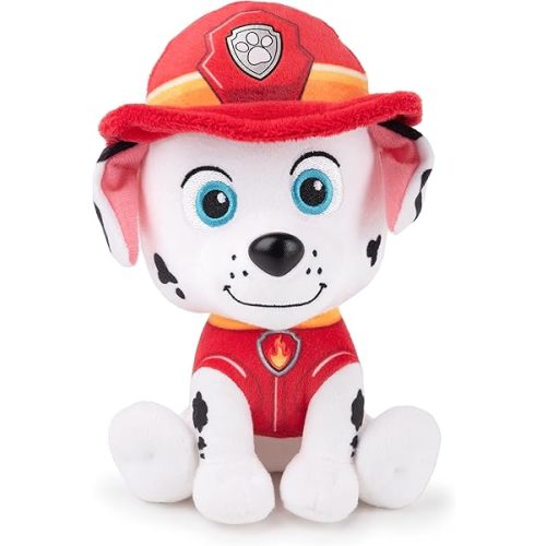 GUND Official PAW Patrol Marshall in Signature Firefighter Uniform Plush Toy, Stuffed Animal for Ages 1 and Up, 6" (Styles May Vary)