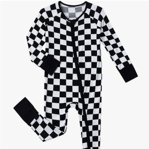 Baby Viscose from Bamboo Pajamas - Infant Boys Girls Footless Zippy Pjs Sleep 'N Play Clothes - One Piece Romper