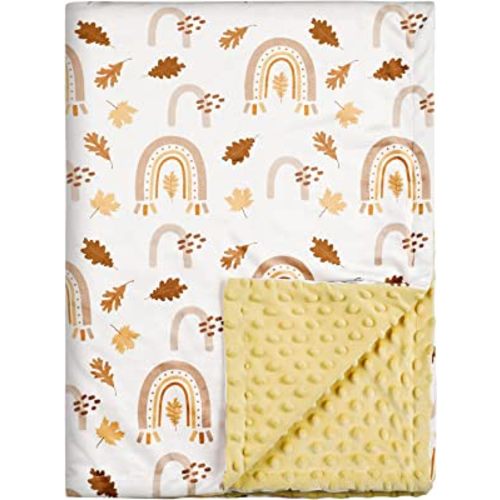 Soarwg Kids Baby Blanket Unisex Newborn, Super Soft Comfy Rainbow Blankets, for Toddler Baby Nursery Bed Blanket Stroller Crib Shower Gifts, 30 x 40 Inch