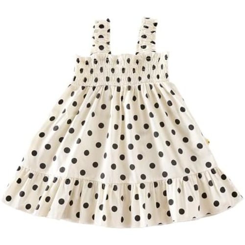 Baby Girl Summer Polka - Dot Sundress - Ideal for 3M - 24M
