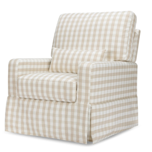 Namesake Crawford Pillowback Comfort Swivel Glider