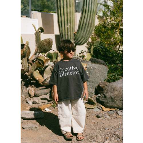 Graphic Tee- Creative Director- Charcoal – Fostered Collection
