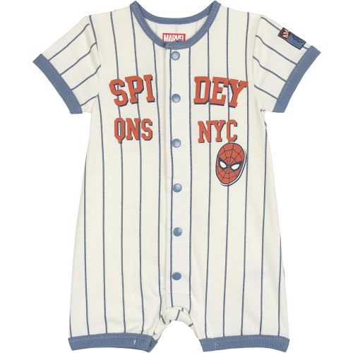 Marvel Spider-Man Boys' Baseball One Piece Romper Newborn to Toddler