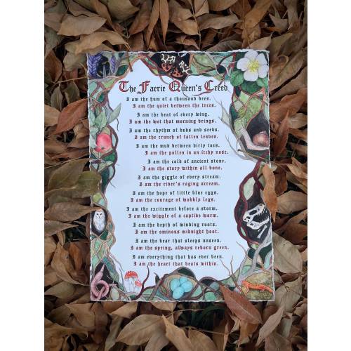 Faerie Prayer. Ode to Mother Nature