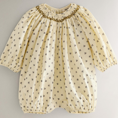 GATHERED FLORAL BABY ROMPER - See all - KIDS AND BABY - CLOTHING AND SHOES | Zara Home United States of America