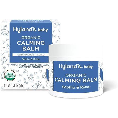 Hyland's Baby Calming Balm, Soothing Organic & Dermatologist Tested, 1.76oz
