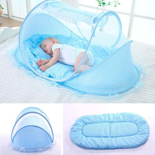 Mosquito Net, Portable Foldable Baby Bed Net, Top Design Double-Sided Anti Fabric Ultra, Breathable Nylon Cloth for Indoor Outdoor Home Travel Camping
