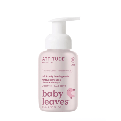 2-in-1 hair & body foaming wash I ATTITUDE