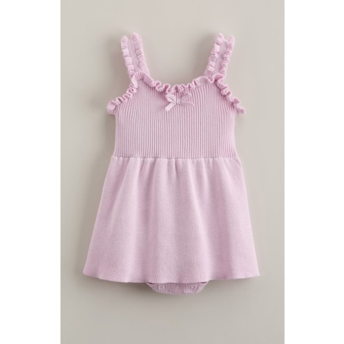 Ruffle Accent Skirted Sweater Bodysuit