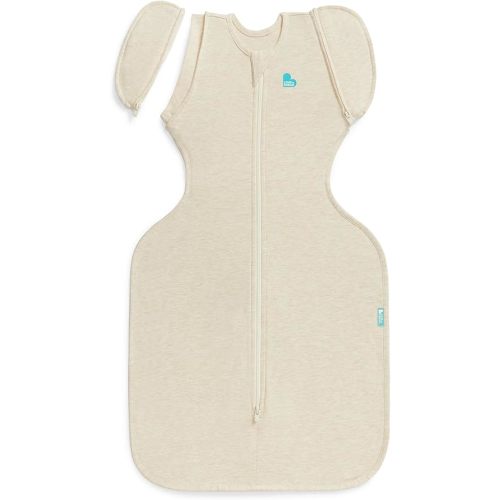 Early Roller Transition Swaddle Bag 1.0 TOG Cotton Oatmeal by Love To Dream