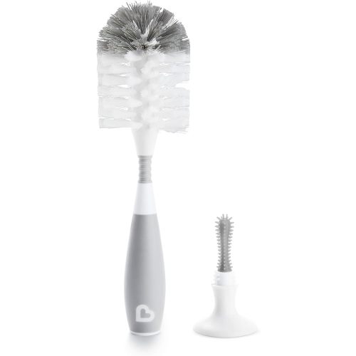 Munchkin® Bristle™ Bottle Brush, Grey