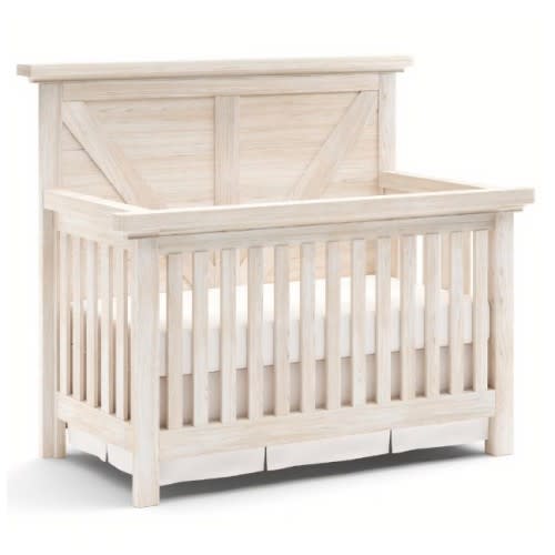 Eastern Shore Westfield 4-In-1 Convertible Crib in Brushed White