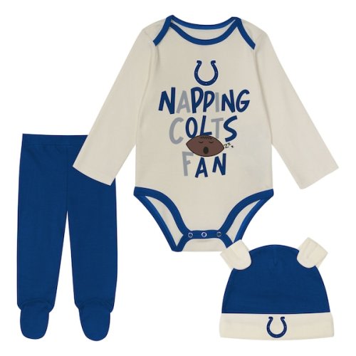Indianapolis Colts Outerstuff Infant Little Champ Three-Piece Set