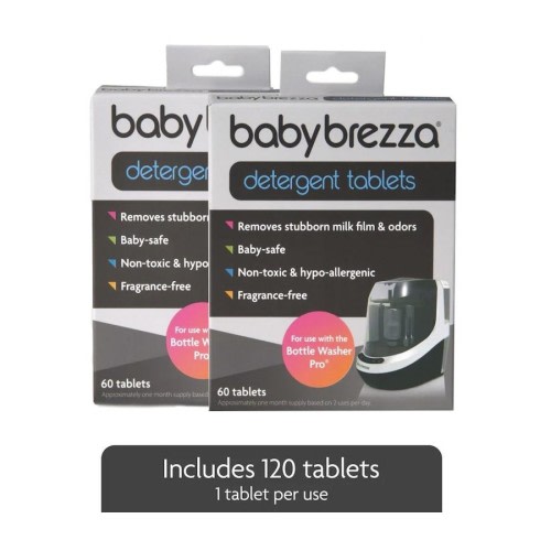 Baby Brezza Detergent Tablets for Bottle Washer Pro