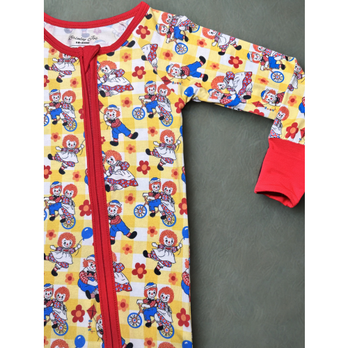 Memory Lane Bamboo Romper